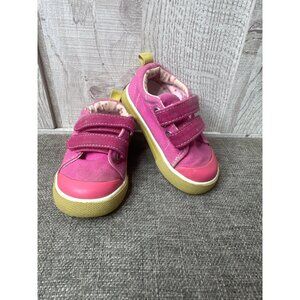 See Kai Run Toddlers Sz 4 Pink Sneakers w/ Straps Play Shoes *Read Description*